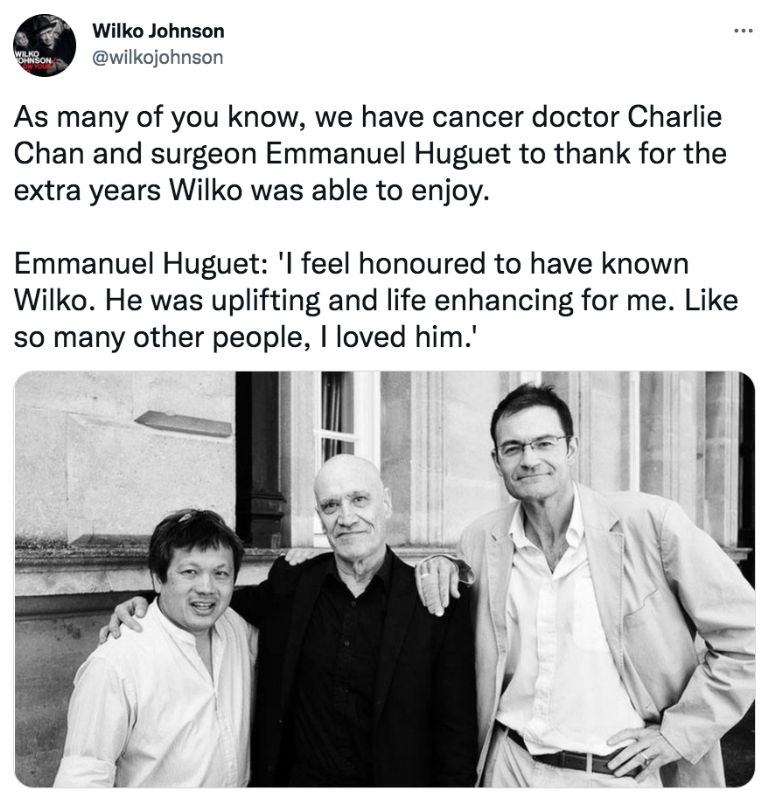 Twitter @wilkojohnson