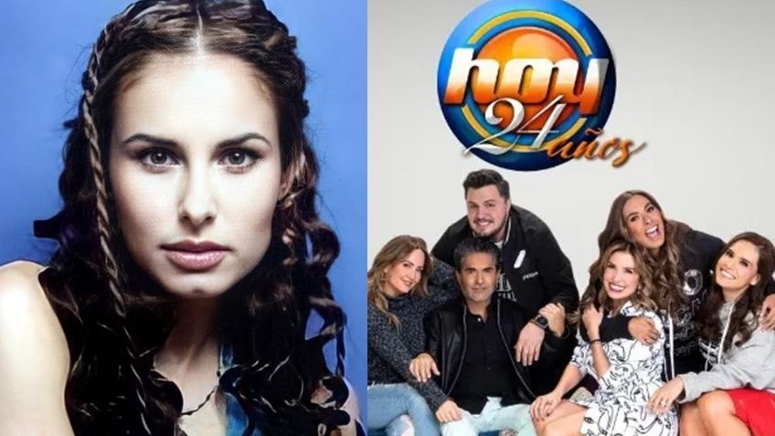 Tras 13 años en TV Azteca y retiro de novelas, protagonista regresa a Televisa y aparece en 'Hoy'