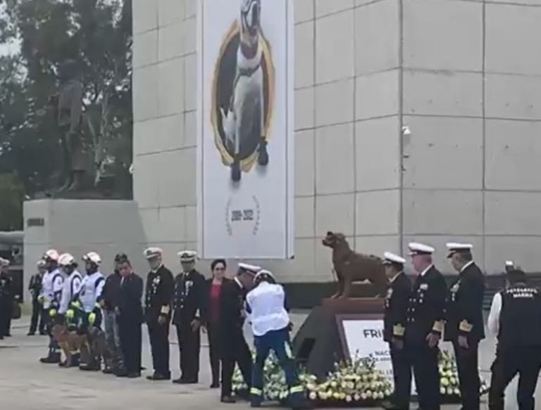 Despedida de la perrita Frida