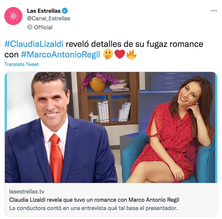 Twitter @Canal_Estrellas