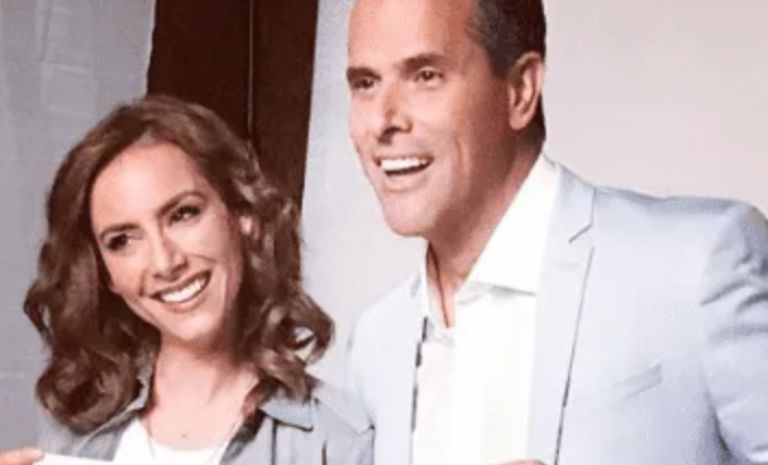 Claudia Lizaldi y Marco Antonio Regil