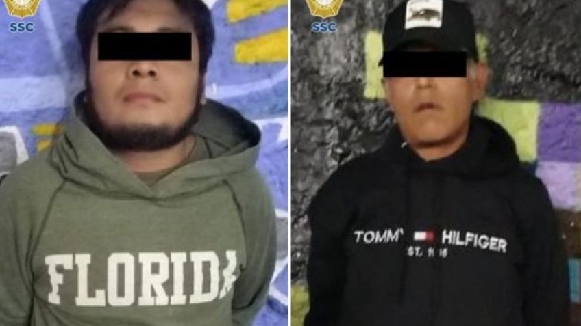 Detienen a "El Ojos Locos" y su ayudante en Tlalpan: Robaron al menos 14 tiendas