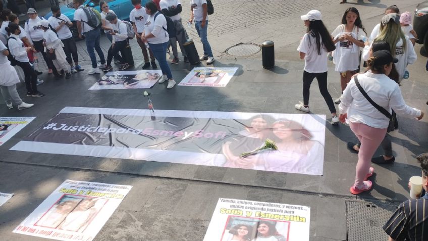 Exigen justicia para Esmeralda Y Sofía; Padres entran a la Cámara de Diputados de la CDMX
