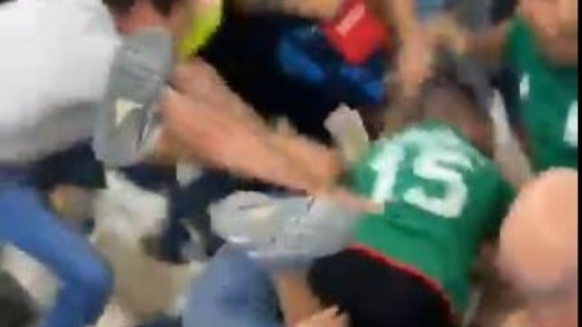 VIDEO: Mexicanos y argentinos protagonizan nueva bronca en Qatar, ahora en el partido
