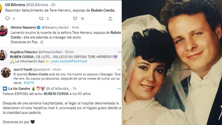 Reportan muerte de Tere Herrero