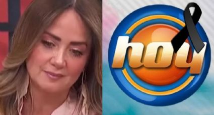 Luto en 'Hoy': Andrea Legarreta da triste noticia al borde del llanto y deja helado a Televisa