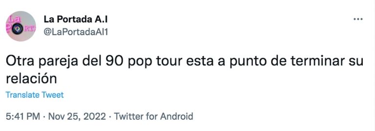 Twitter @LaPortadaAI1