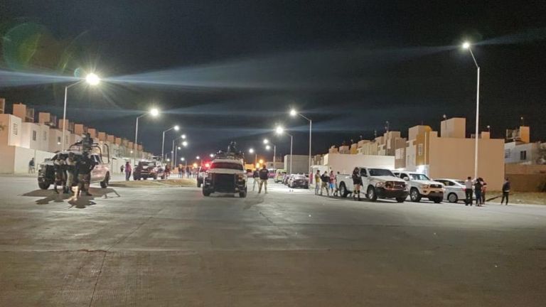 Autoridades se movilizaron por una agresión armada en Apaseo el Grande, Guanajuato. Foto: Twitter