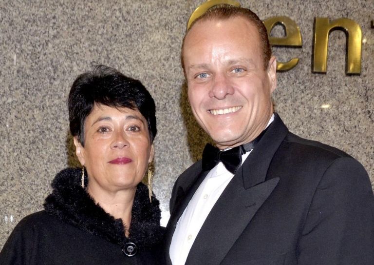 Rubén Cerda y su esposa (QEPD)