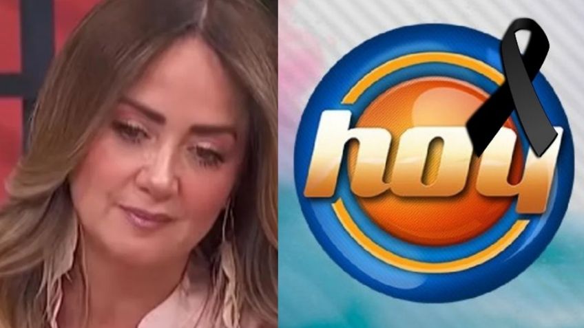 Luto en 'Hoy': Andrea Legarreta da triste noticia al borde del llanto y deja helado a Televisa