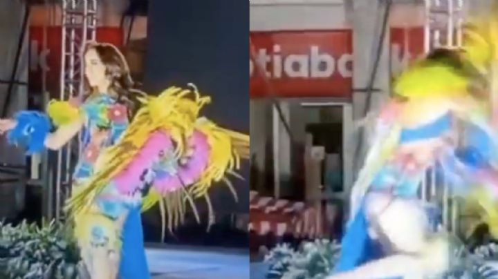 VIDEO: Participante de un concurso de belleza en Michoacán sufre descarga eléctrica ante el público