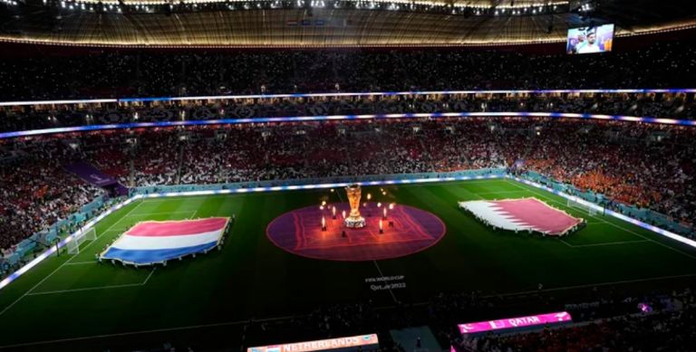 Qatar y Países Bajos se enfrentaron este martes en el estadio Al Bayt. Foto: Internet