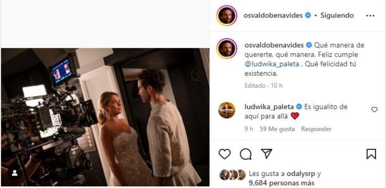 Mensaje de Osvaldo Benavides