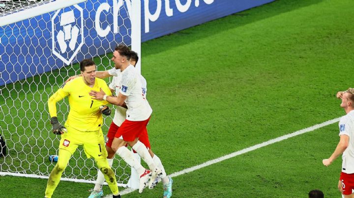 VIDEO: Polonia cae contra Argentina, pero celebra el pase a octavos de final en el campo
