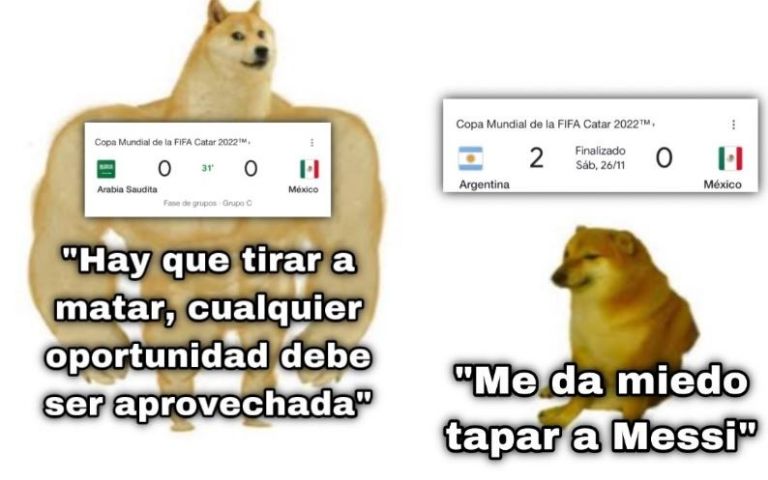 Memes México vs Arabia Saudita