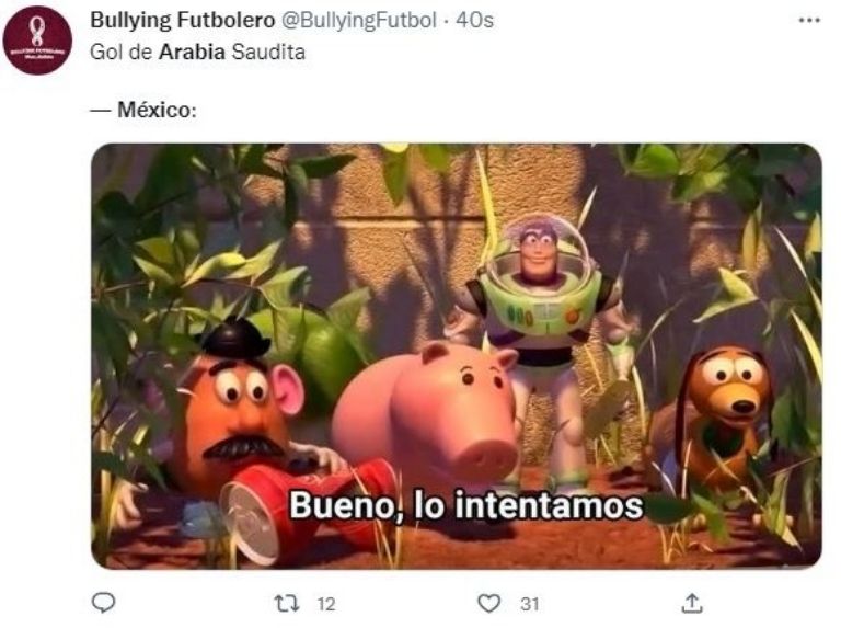 Memes México vs Arabia Saudita