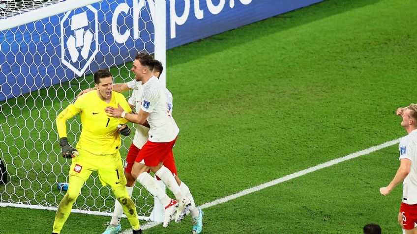 VIDEO: Polonia cae contra Argentina, pero celebra el pase a octavos de final en el campo