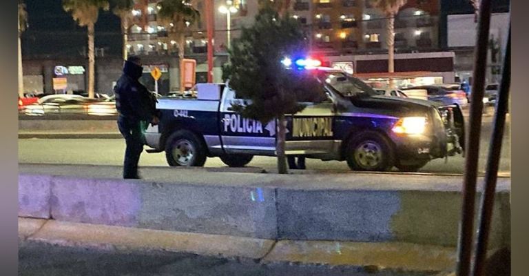 Autoridades llegan al sitio