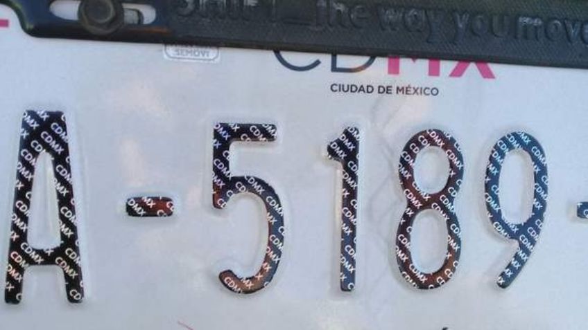 ¿Qué pasa si pierdes las placas de tu vehículo en la CDMX? Esto debes hacer
