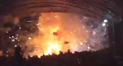 (VIDEO) Festejo termina en tragedia: Explosión de pirotecnia deja más de 10 víctimas