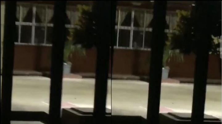 VIDEO: Persona graba una escuela en la madrugada y aterra a Internet por lo que captó