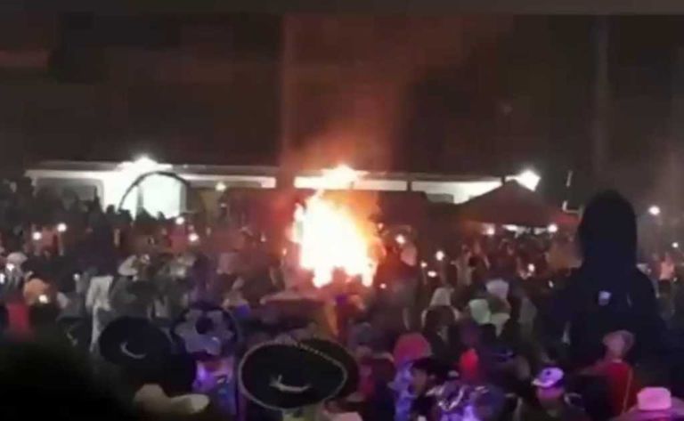 Autoridades se movilizaron por una explosión en Hidalgo. Foto: Twitter