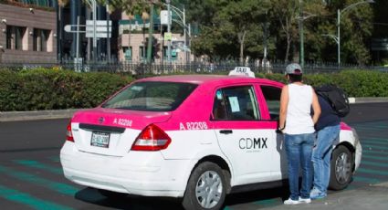 "Ya me iba a aventar": Taxista de la CDMX que circula sin placas, evita que dos mujeres desciendan