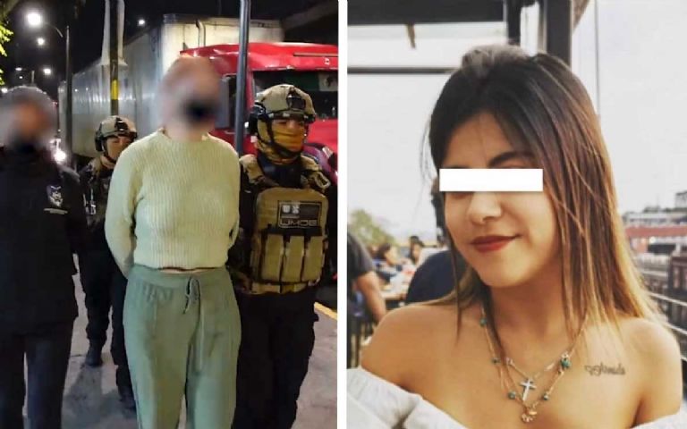 Dan prisión preventiva a Vanessa 'N', presunta implicada en el feminicidio de Ariadna. Foto: Twitter