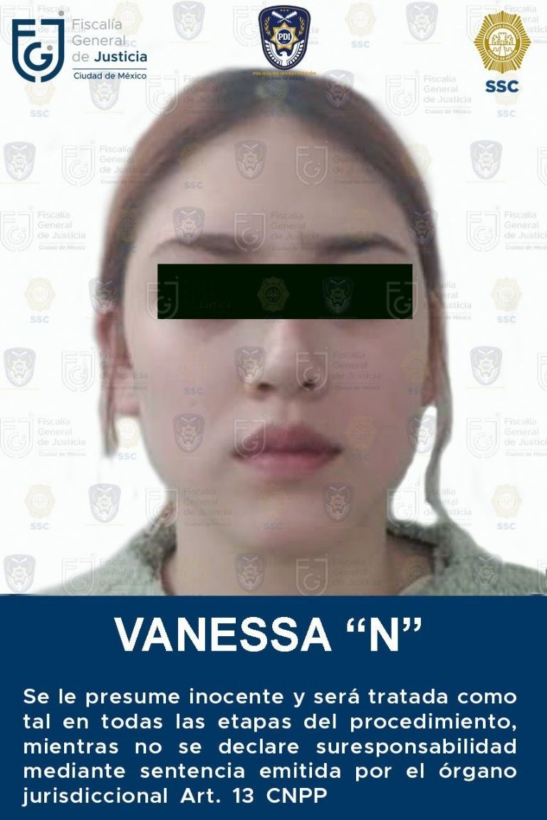 Vanessa 'N' permanecerá en el Centro Femenil de Reinserción Social de Santa Marta Acatitla. Foto: Twitter