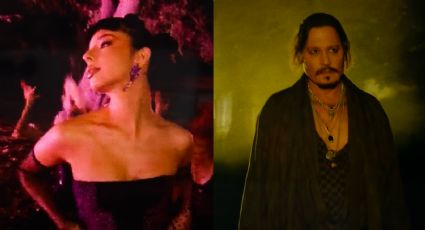 VIDEO: Ángela Aguilar y Johnny Depp 'se roban' la atención de internautas en el proyecto de Rihanna