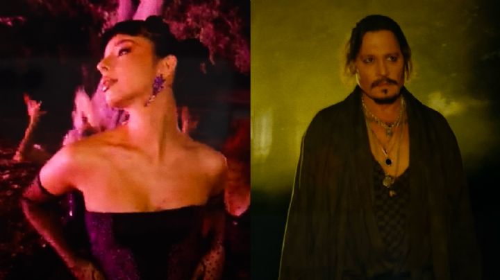 VIDEO: Ángela Aguilar y Johnny Depp 'se roban' la atención de internautas en el proyecto de Rihanna