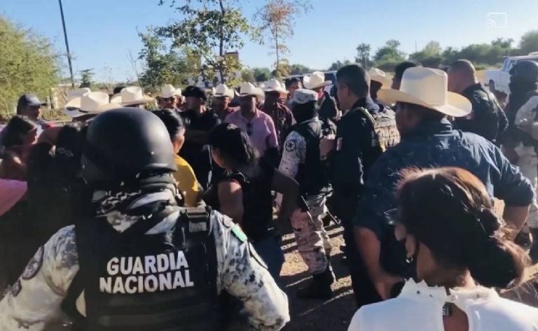 Reunión de Yaquis termina en agresiones en Vícam. Foto: Internet