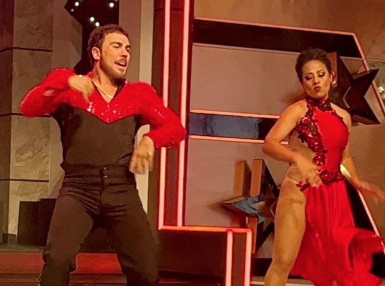 Toñita Salazar en 'Las Estrellas Bailan en Hoy'