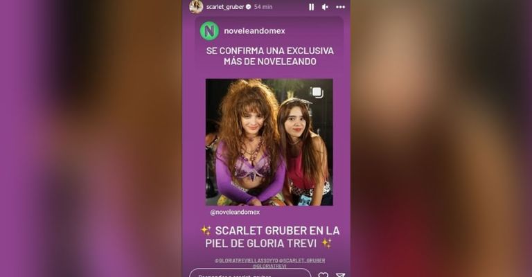 Scarlet Gruber es la elegida para encarnar a Gloria Trevi