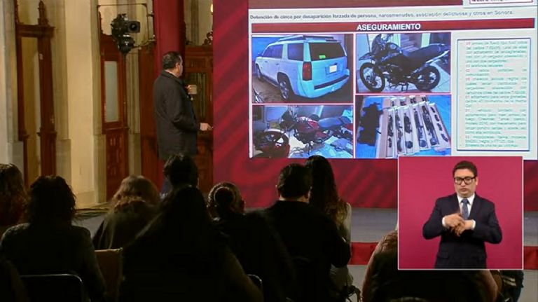 SSPC confirma golpe al crimen en Ciudad Obregón, Sonora. Foto: Gobierno de México