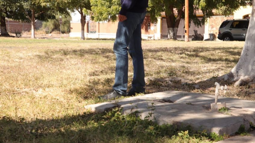 Vecinos de la Real del Sol denuncian corte de agua en parque público; "el pasto se muere", advierten