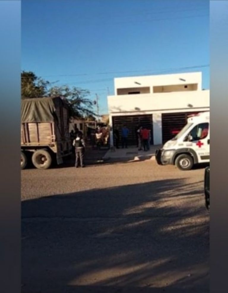 Autoridades se movilizaron por una agresión armada en Ciudad Obregón, Sonora. Foto: Facebook