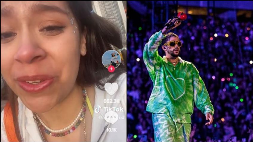Jovencita se vuelve viral tras no poder ingresar al concierto de Bad Bunny en su cumpleaños