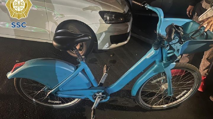 Intenta vender una Ecobici y lo detienen en la Miguel Hidalgo; Pedía mil 800 pesos