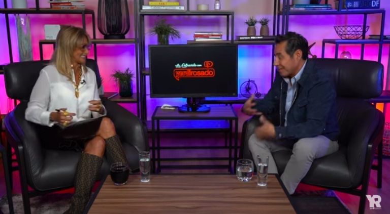 Yordi Rosado y Adela Micha 