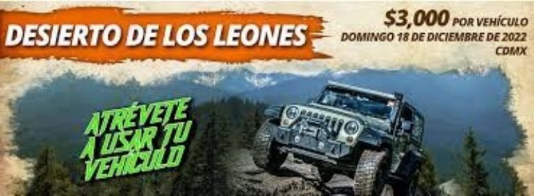 4x4 Desierto de los Leones