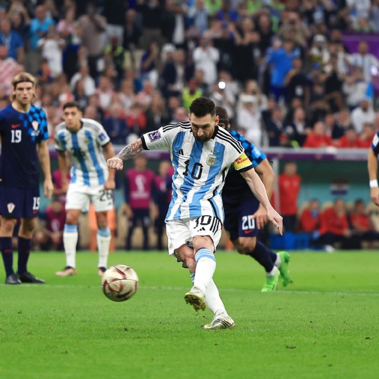 Lionel Messi Penalti Argentina vs Croacia
