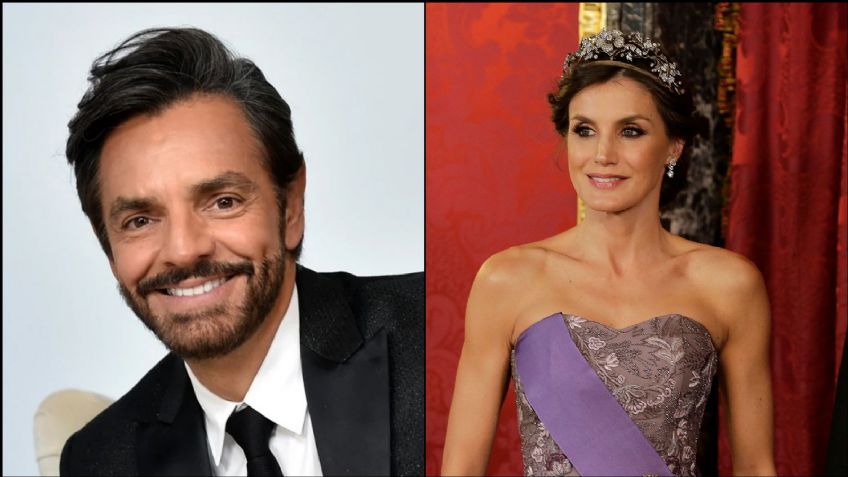 Eugenio Derbez se codea con la realeza y presume FOTO con la Reina Letizia de España