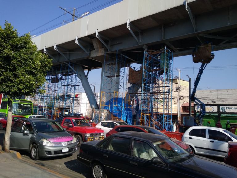 Tramo reparado Línea 12 