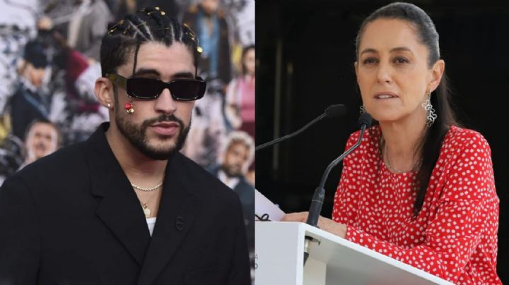 Claudia Sheinbaum apoya a AMLO y quiere traer a Bad Bunny a la CDMX para 2023
