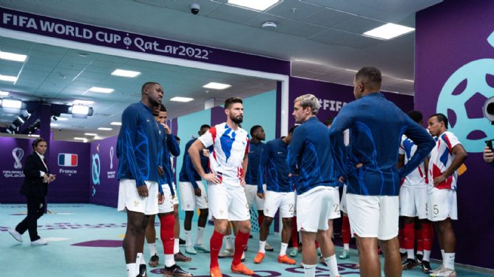 Jugadores de Francia, afectados con virus gripal previo a la Final del Mundial contra Argentina