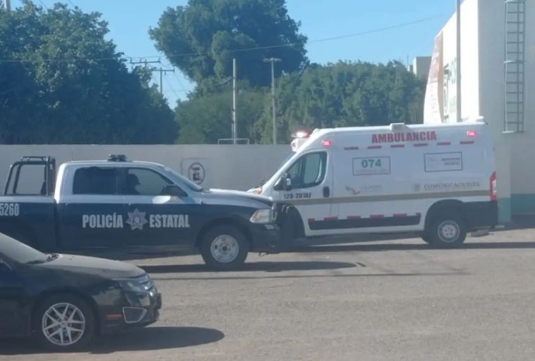 Autoridades se movilizaron por un lesionado en Cajeme. Foto: Facebook