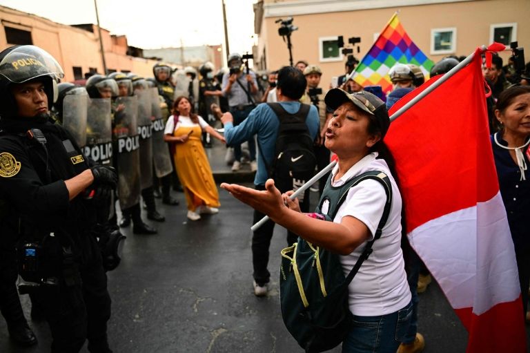 Protestas en Perú 