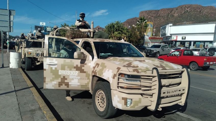 Marinos deben 'bajarse' de las patrullas, piden comerciantes y ciudadanos de Guaymas