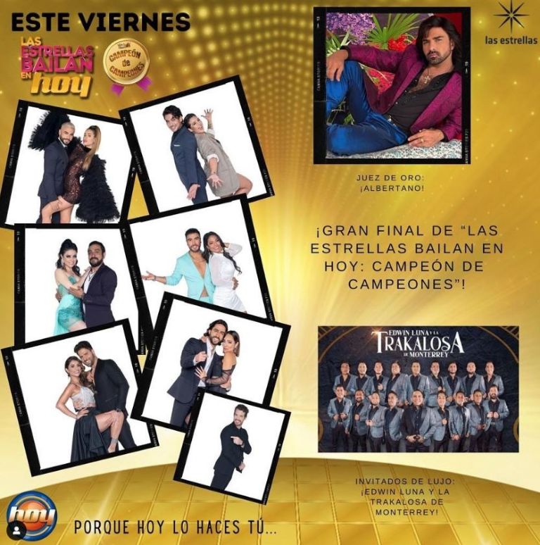 Albertano estará en Hoy